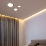 Парящие натяжные потолки