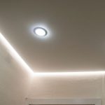 Натяжные потолки с подсветкой